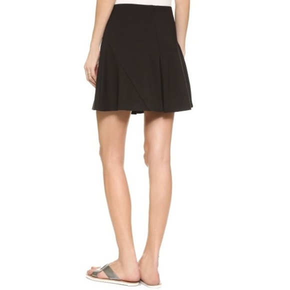 Joie Serefina Ponte Knit Box-Pleat Mini Skirt - Picture 2 of 2